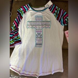 NWT Cowgirl Hardware Girls Shirt